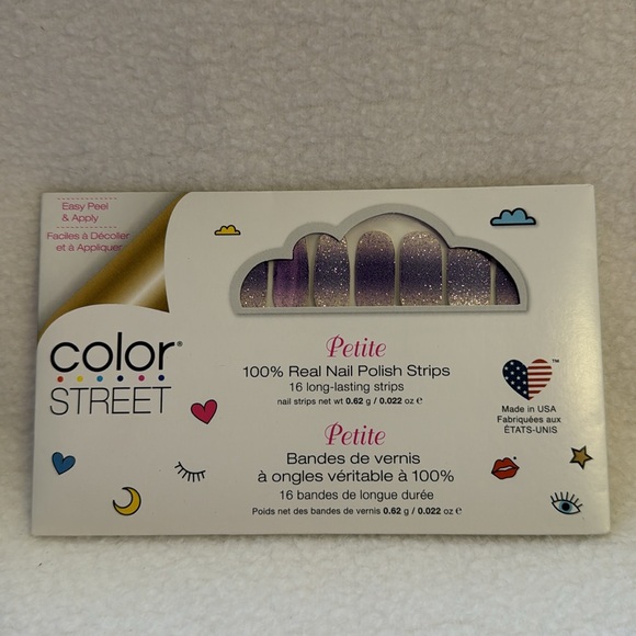 Color Street Achieve Grapeness Petite Polish Strips FMG144 Lot#A01630 RETIRED - Picture 3 of 8